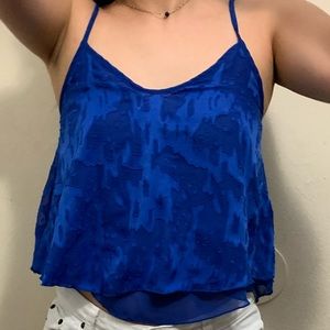 🔵BLUE GUESS TANK TOP🔵
